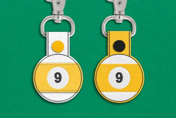 Review: 9 Ball ITH Key Fob Applique for Apparel