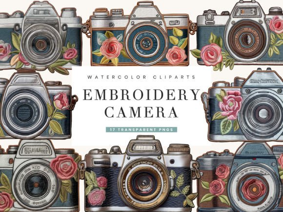 Review: Camera Embroidery Clipart Bundle for Gifts
