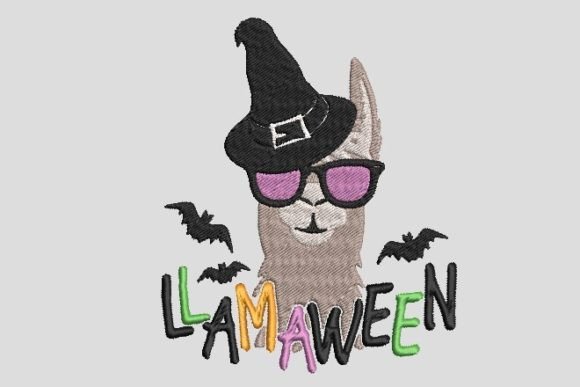 Review: Happy Llamaween Horror Embroidery File