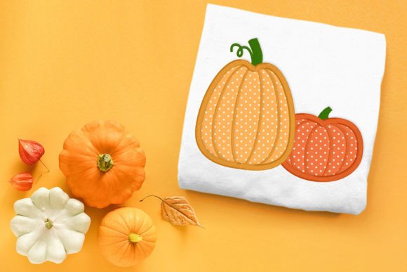 Review: Pair of Pumpkins Applique Embroidery for Boutique Sweatshirts