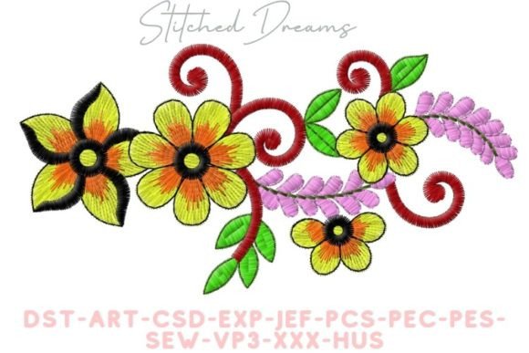 Reviewing Best Flowers Embroidery Design for Boutique Apparel