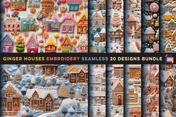 Reviewing Ginger Houses Embroidery Seamless for Real Projects