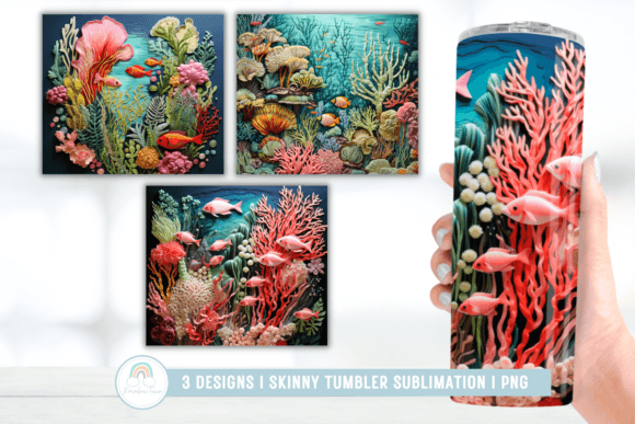 Reviewing the 3D Embroidery Underwater Tumbler Wrap