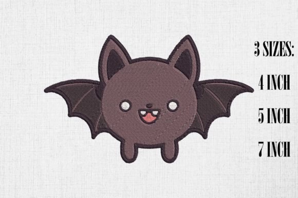 Reviewing the Cute Bat Halloween Embroidery Design