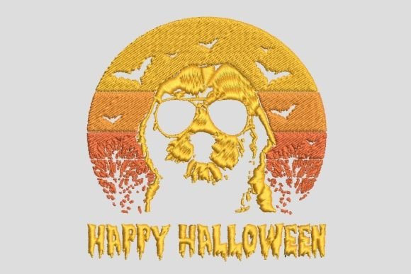 Reviewing the Horror Golden Halloween Dog Embroidery